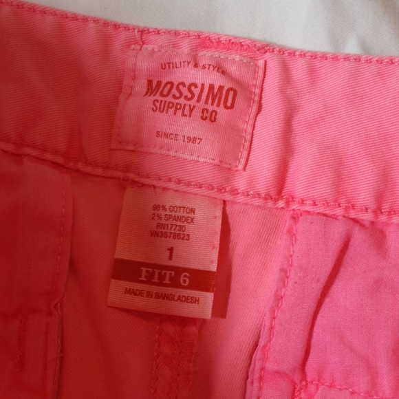 Mossimo Neon Pink Shorts - Picture 4 of 5